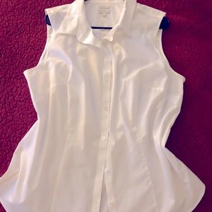 Talbots Sleeveless Blouse